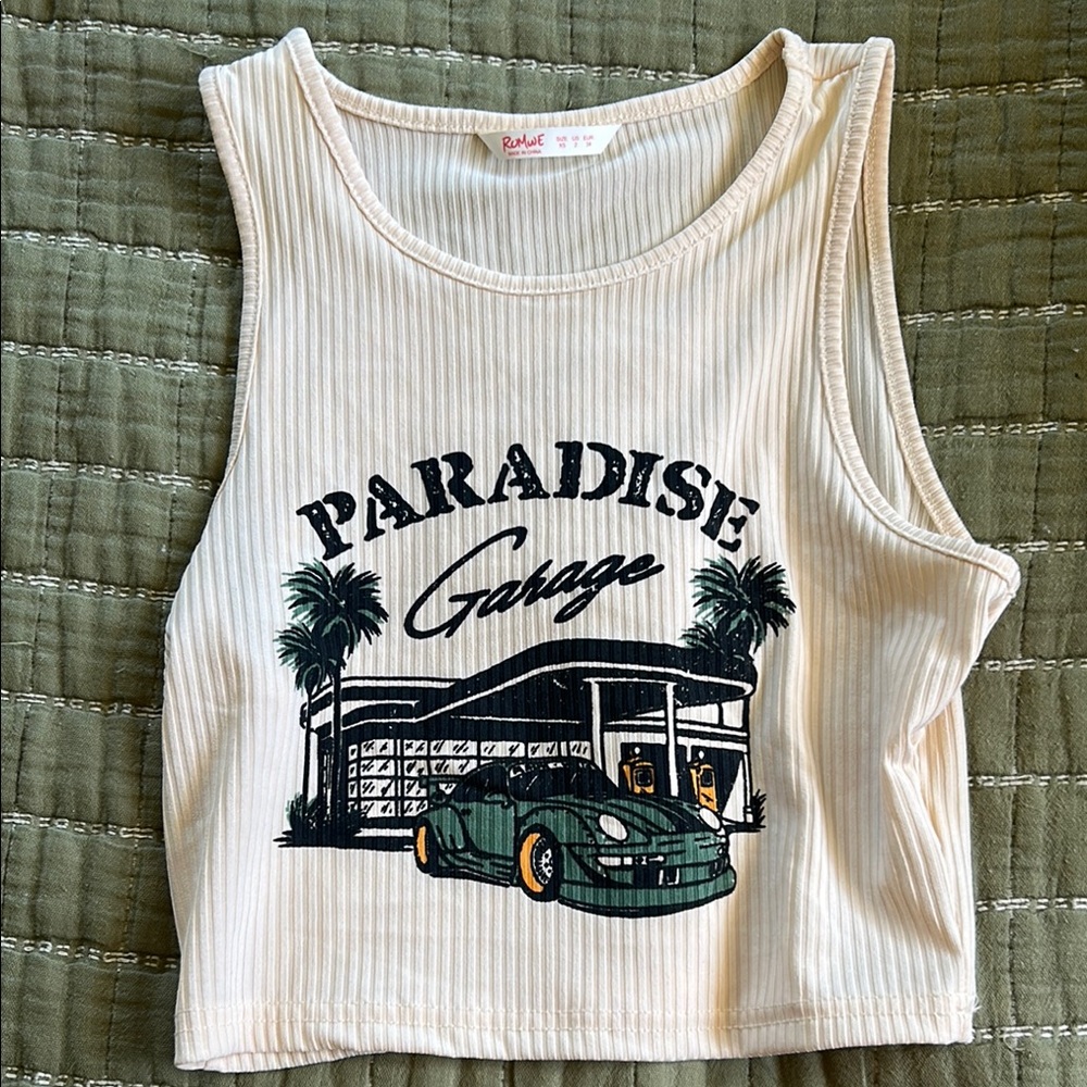 Paradise Garage Graphic Tank Top